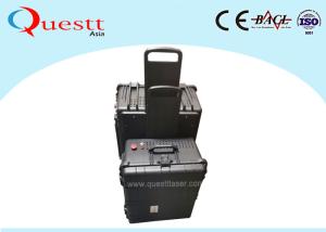 China Portable 200W 100W MOPA Laser Rust Removal Machine for Cleaning Metal factory