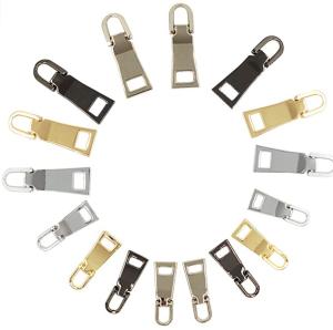 China Slacks Pillowcases Metal Zipper Sliders Nickel Brass factory