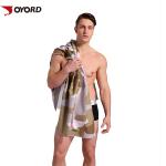 Polyester Personalised Sports Towel Innovative Design Chemical Free Unique Knit