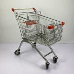 125L European Shopping Carts Powder Coating Supermarket Basket Trolley SGS