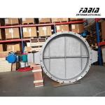 DN500 Pneumatic Marine Butterfly Valve BV High Temperature valve High Efficiency