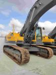 Low Hour Vollvo EC 460 BLC Hydraulic Excavator 8160 Excavation Height 35kW Rated