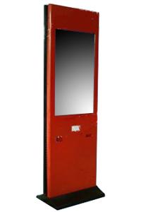 China D2A Large screen coupon self service printing digital signage factory