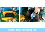 SGS Cable Coiling Machine , 50HZ Cable Rewinding Machine With Meter Counter