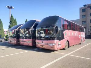 China Used Motor Coaches Yutong ZK6122 Second Hand Bus 2016 Year 55 Seats City Diesel factory