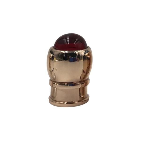 ODM Design Custom Caps For Perfume Glass Bottles , Durable Round Perfume Cap