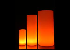 China Cylindrical LED Illuminated Furniture Coffee Cylindrical LED Night Light factory