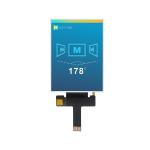 2.4-inch wide temperature color display / 240x320 resolution / 2.4-inch TFT LCD