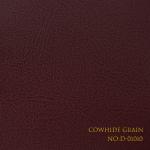 Cowhide Pattern PVC Coated Paper Fancy Color Waterproof Book Binding Paper
