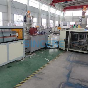 China HDPE Carbon Spiral Pipe Extrusion Line / Extruder Machine factory
