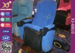 PU Cold Molded Foam Movie Theaters Seats For Music Hall Flame Retardant