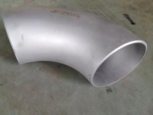China ASME B16.9 ASTM B366 UNS N10276 45 Degree Long Radius Welded Elbow 24 Inch THK: 4MM factory