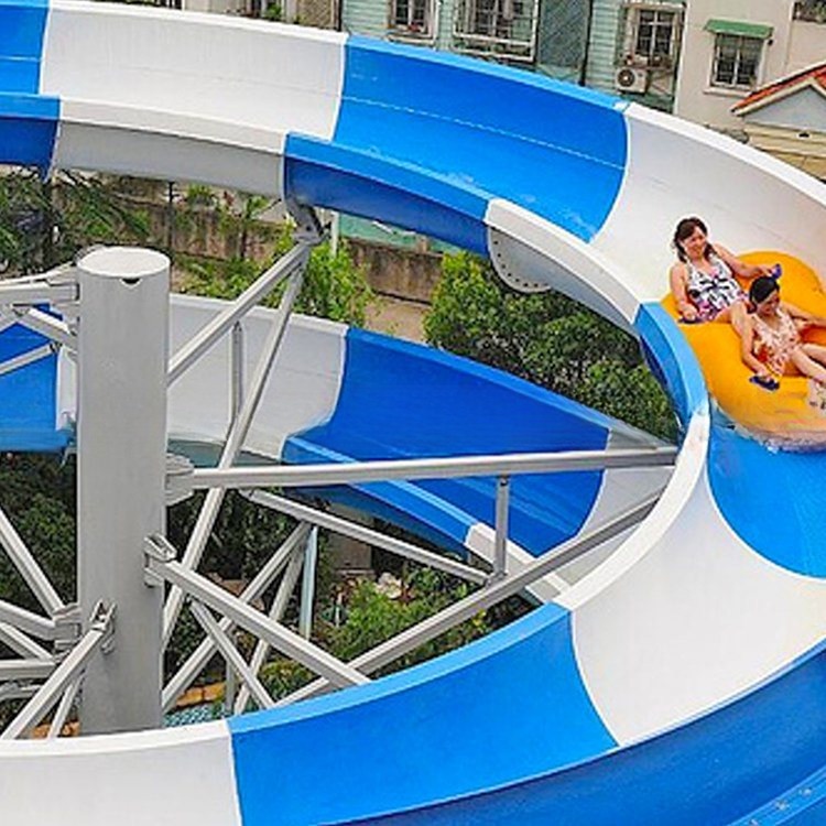 Closed and Open Water Slide for Amusment Park