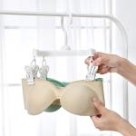 Lingerie Skirt Suit Socks Underwear Plastic Pant Hangers With Pegs