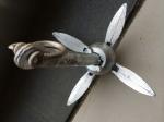 Boat Folding Grapnel Anchor Galvanized Steel Anchor Marine Yacht Isure Marine