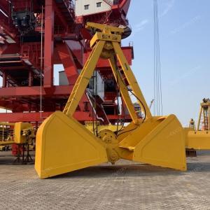 China High Capacity Mechanical Grab Bucket, 22 Cubic Meter Four Rope Grab on sale