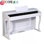 The hot sale digital piano china manufacturer black and white wooden shell 88