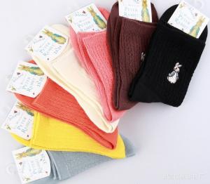 China solid bamboo socks factory