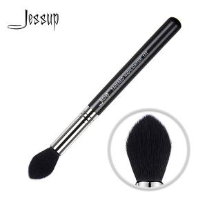 China Jessup Single Tapered Highlighter Brush Private Label Makeup Brush Manufacturer Brush With Copper Ferrule B072 factory