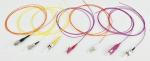 Outdoor Multimode OM4 LC UPC Pigtail 50/125um LSZH 1m Heat Insulation