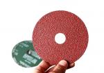 100mm Aluminum Oxide Resin Fiber Sanding Discs For Angle Grinder Start from Grit