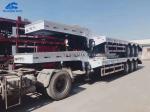 Automatic Welding FUWA Axle 50T Low Bed Semi Trailer