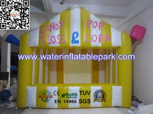 China Yellow Portable Inflatable Party Tent Booth For Event And Rental Business factory