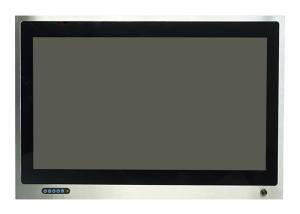 China Stainless Steel Industrial Capacitive Touch Monitor 27'' 1000 Nits Dimmer Adjustable factory