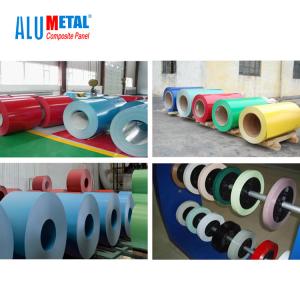 China Nontoxic Polyethylene Prepainted Coated Aluminum Coil Strip 6mm factory