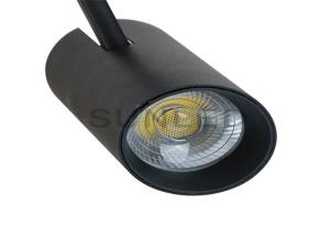 China Dimmable Aluminum LED Track Light 10W 20W 30W AC 220V High Lumen COB Light Source factory