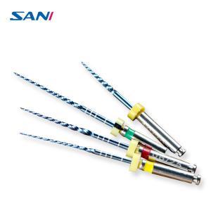China Flexible Endo Treatment File Systems Dental Root Canal Therapy Files Niti Rotary Files factory