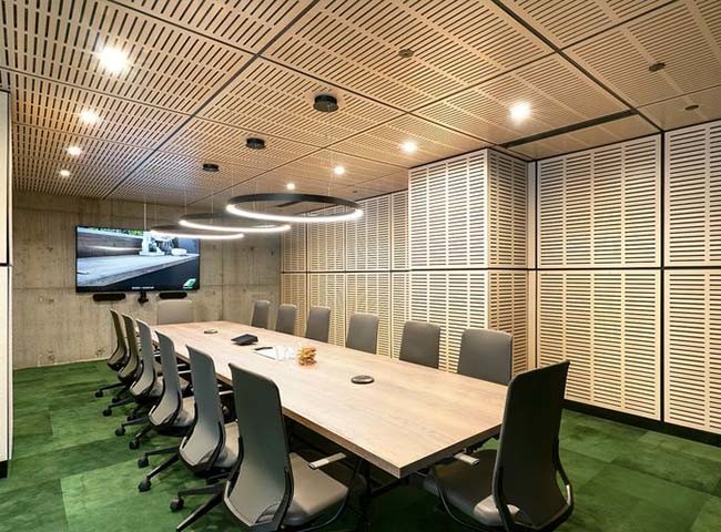 Perforated Metal Internal Wall Creative and Modern Interior Design Enhancing Your Interior Decor