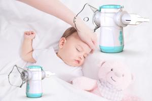 China Medical ABS PC Plastic Portable Mesh Nebulizer 9-18ml Capacity factory