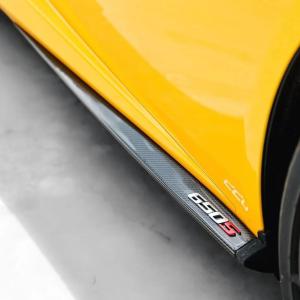 China 625C 650S Carbon Fiber Side Skirt 2011 - 2014 650s Gt3 Body Kit factory