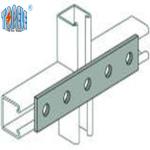 5 Hole Splice Plate Carbon Steel Unistrut Channel C Channel With Holes