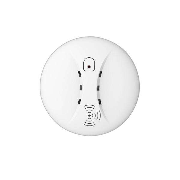 Battery Operated Smoke Fire Detector Photoelectric Sensor Alarms With Light