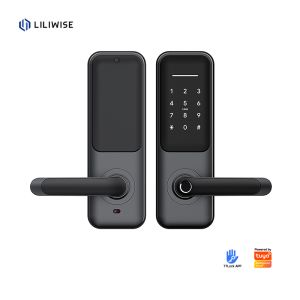China Smart Digital Door Lock with Biometric Fingerprint 35-75mm Door Thickness Multiple Unlock Methods and Cloud Storage on sale