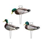 Waterproof PP Board Mallard Duck Silhouette Decoys Anti Reflective Design 20"