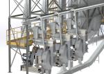 Silo with Walking Floor 1-20t/h Wood Pellet Plant