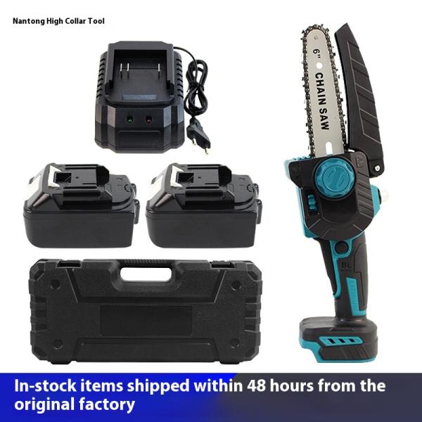 Boben Rechargeable Chain Saw Outdoor Handheld Portable Wireless Garden Woodworking Tree Felling and Pruning