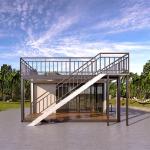 20ft Luxury Villa Detachable Foldable Cabin Small Home Prefabricated Container