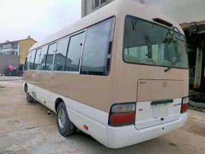 China Hydraulic Power Steering 108kw 23 Seater Passenger Mini Bus 2.7L factory