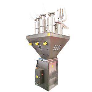China Touch Screen Gravimetric Blenders Plastics Four Components 500kg/H factory