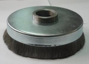 China Engine Assembly Stainless Steel Crimped Wire Cup Brush 150mm OD For Deburring factory