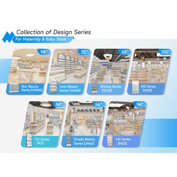 On-site photo of completed baby store