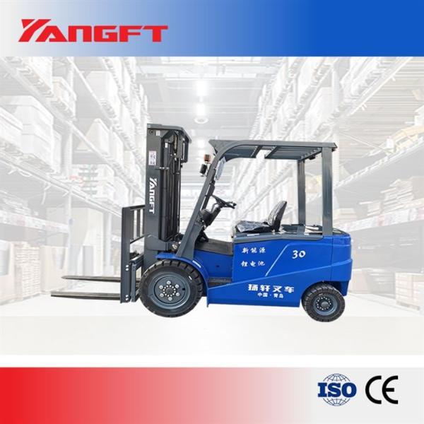 China 3 Tons Lithium Electric Powered Forklift CPD30 3000KG factory