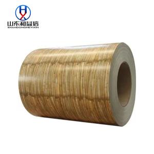 China Wood Grain Pattern Printed Color Coated Steel Coil PPGI Roll Prepainted Galvanized Steel Sheets / Coils factory