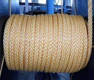 China 8 strands polyester marine rope factory