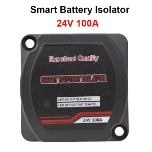 China Power Smart Dual Battery Isolator 24V 100A for Vans Trucks RVs Motorhomes ATV UTV Boats Off Road Vehicles factory