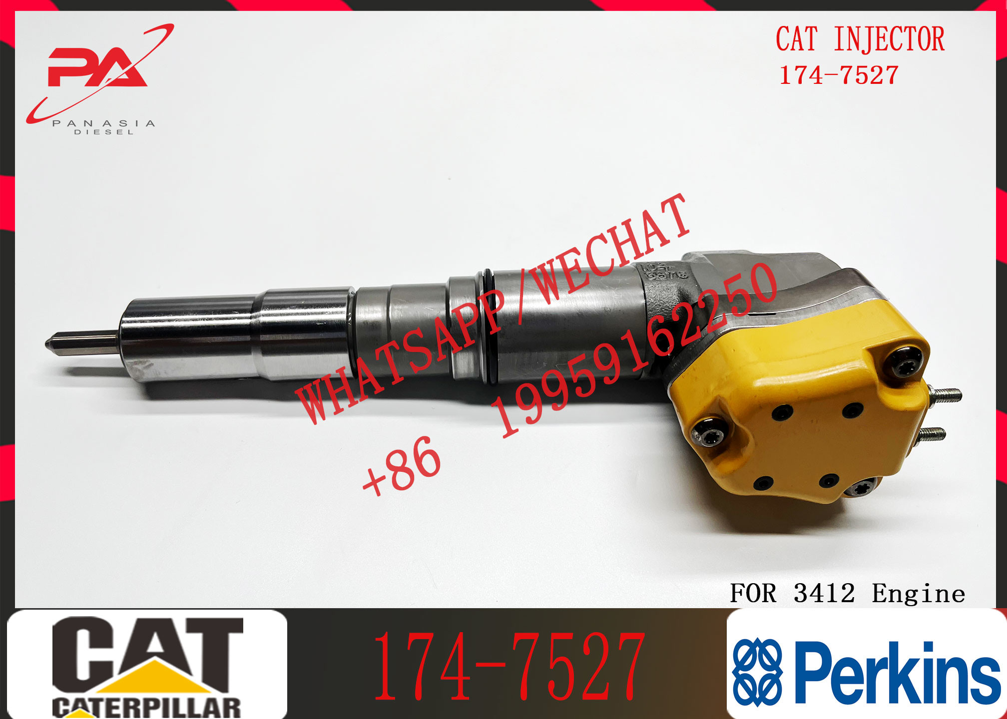 Common Rail Injector 174-7527 174-7528 153-5938 20R-0758 10R-1267 10R-1266 174-7526 179-6020 20R-4148